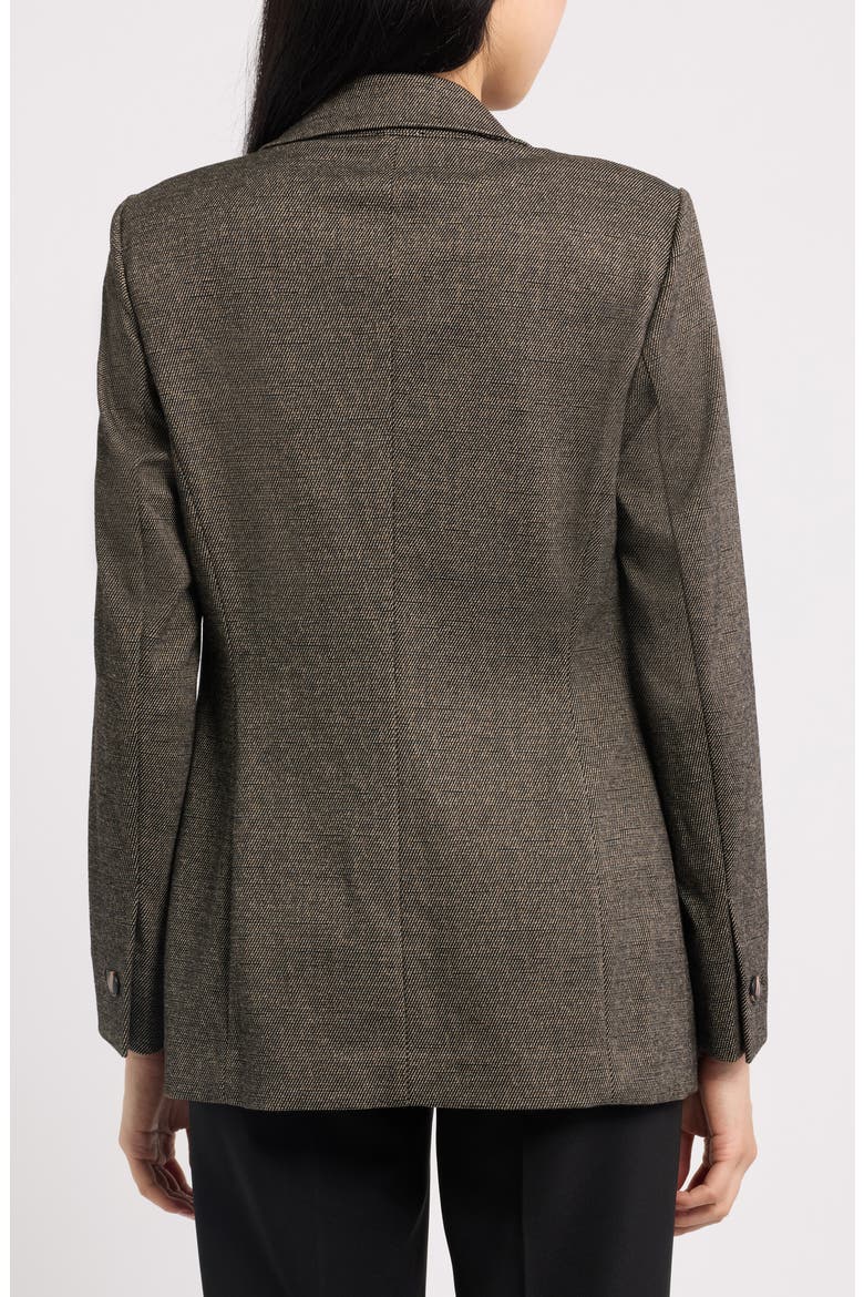 Faux Double Breasted Knit Jacket, Alternate, color, ANNE BLACK MULTI
