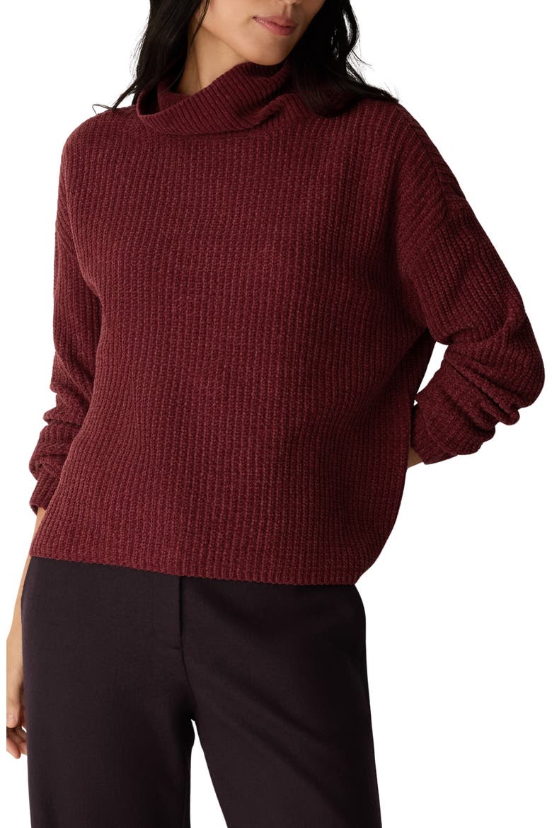 Turtleneck Sweater, Main, color, SUNDRIED TOMATO