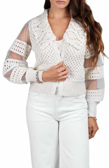 SAACHI CROCHET CARDIGAN
