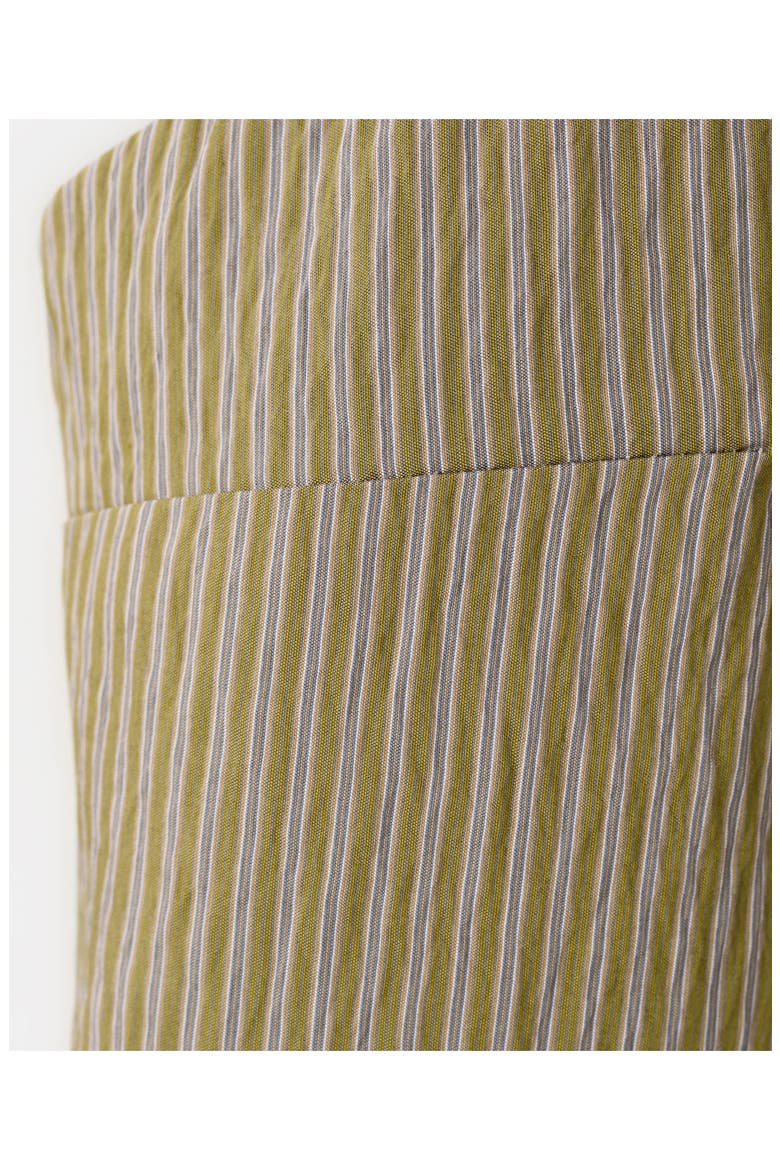 Striped Toggle Vest, Alternate, color, GREEN