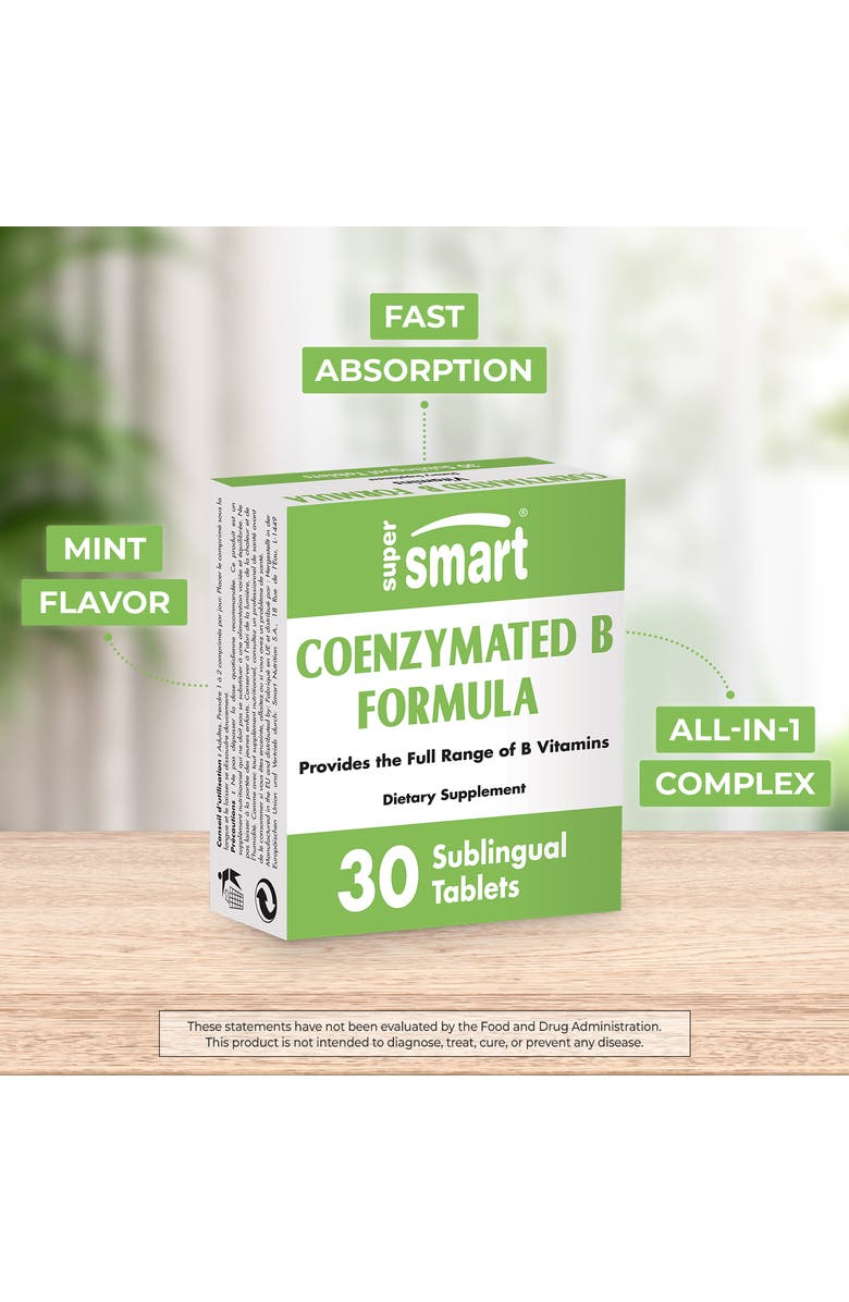 SuperSmart Coenzymated B Formula, Alternate, color, 