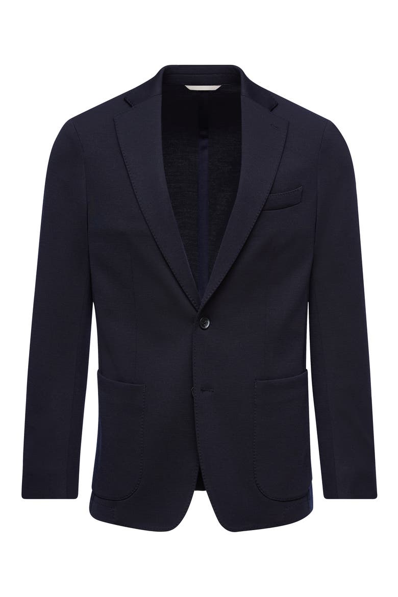 Navy Wool Blend Sport Coat, Main, color, NAVY