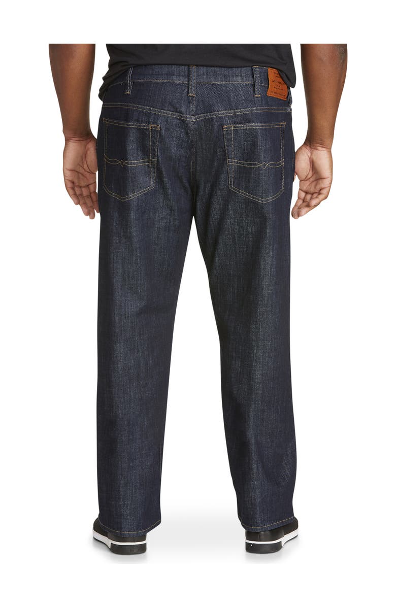 Lucky Brand Jeans Big & Tall Relaxed Straight-Fit Stretch Jeans, Alternate, color, Dark Wash