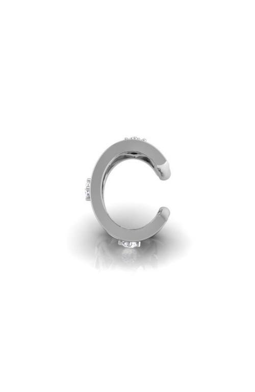 Seed2stone Criss Cross Ear Cuff Mid Ear In Silver