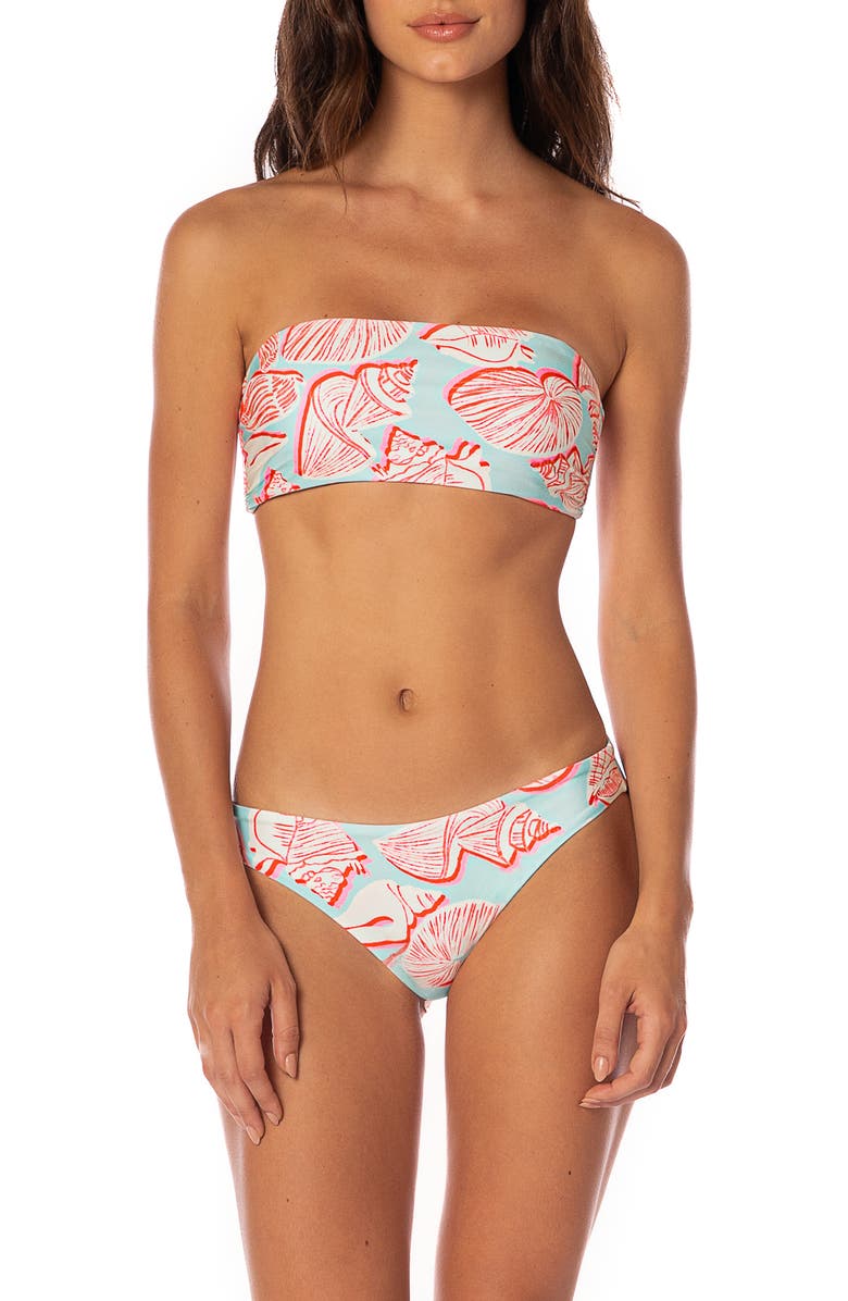 Maaji Australian Reef Sublimity Reversible Bikini Bottoms, Alternate, color, Lt/ Pastel Blue