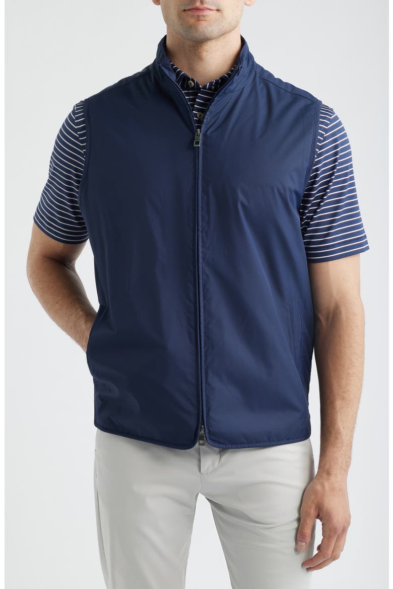 Hartford Recycled Polyester Vest, Alternate, color, NAVY