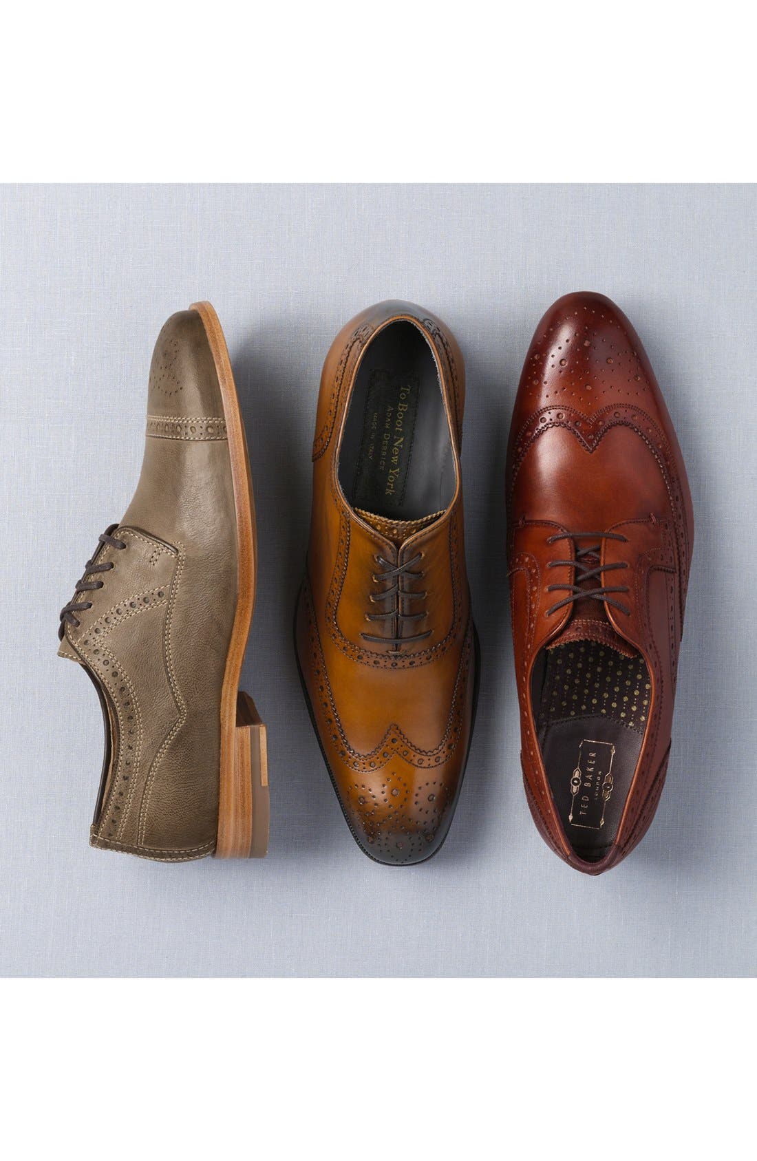 TO BOOT NEW YORK 'Duke' Wingtip, Alternate, color, 