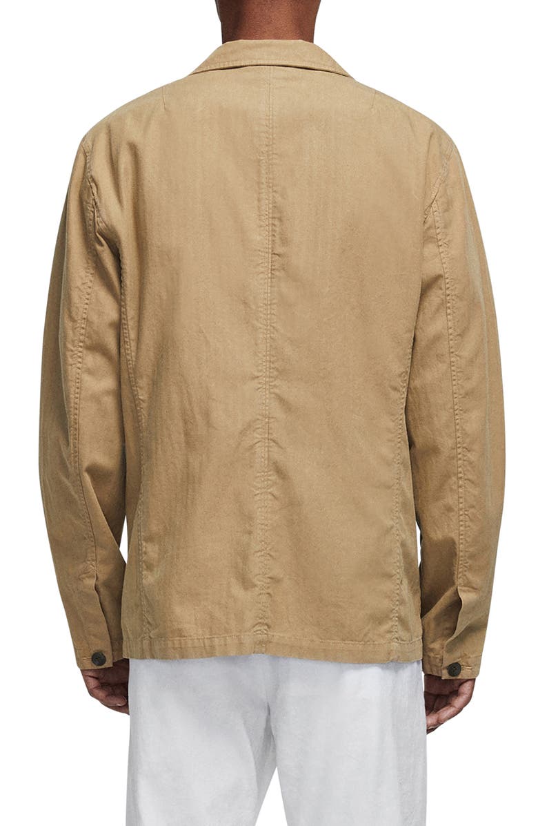 rag & bone Jasper Cotton & Linen Jacket, Alternate, color,