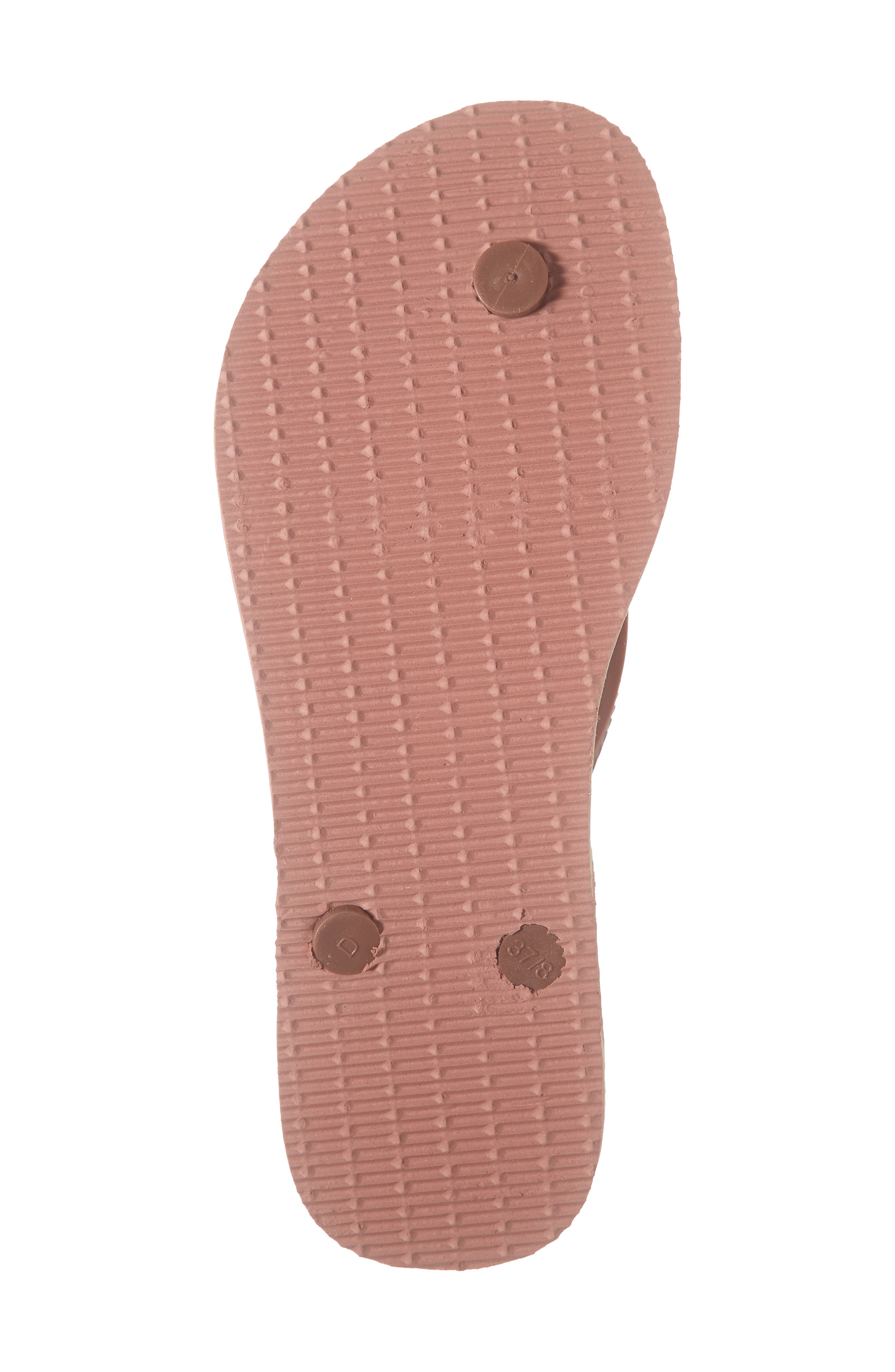 Slim Brazil Flip Flop, Alternate, color, ROSE NUDE