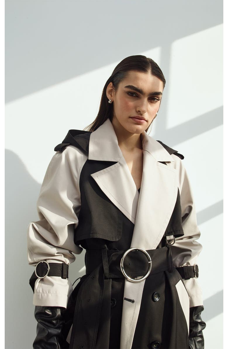 CAALO Water-Resistant Trench Coat, Alternate, color, 