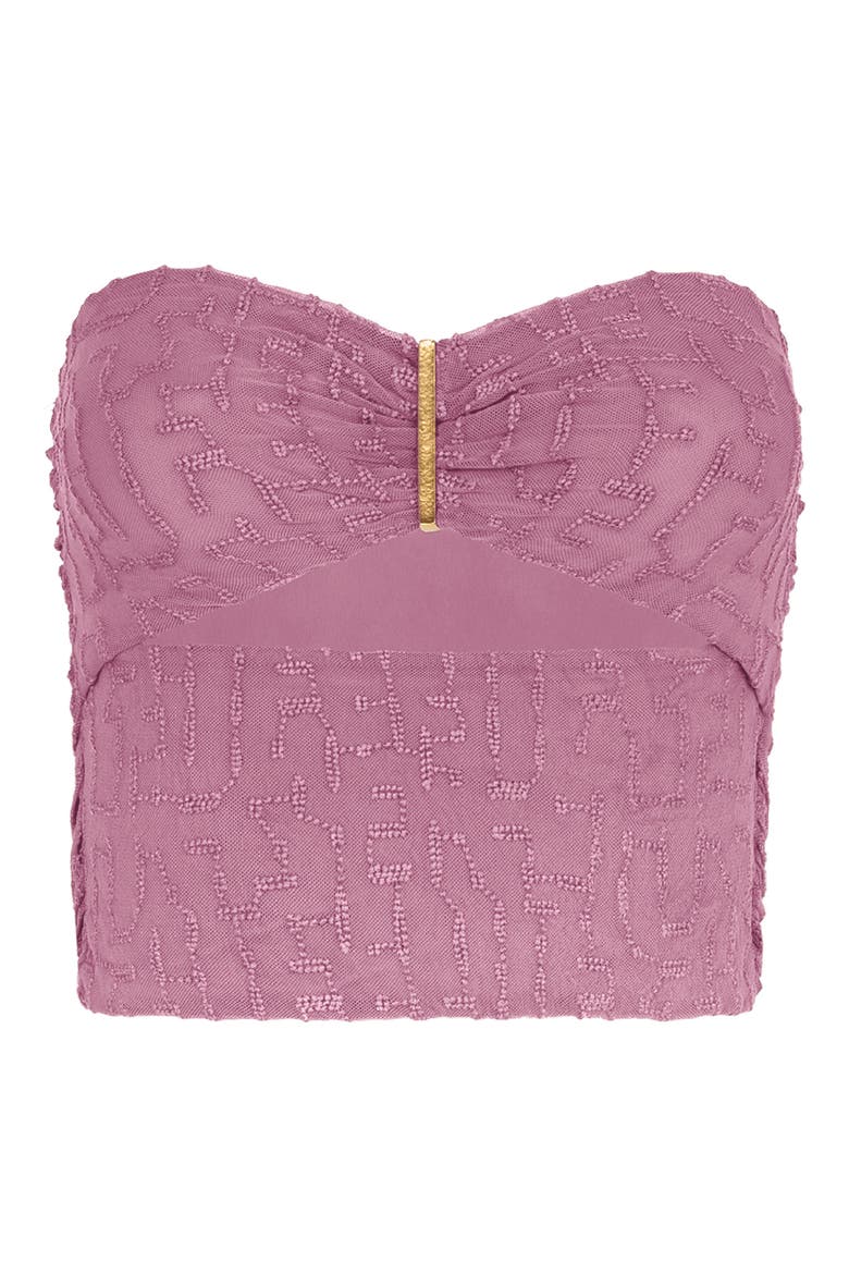 Ray Strapless Cover-Up Top, Alternate, color, PINK