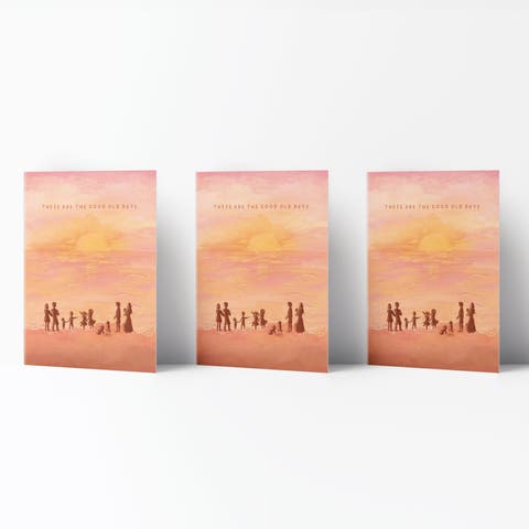 Everyday Greeting Card Pack (3ct) "These Are The Good Old Days"