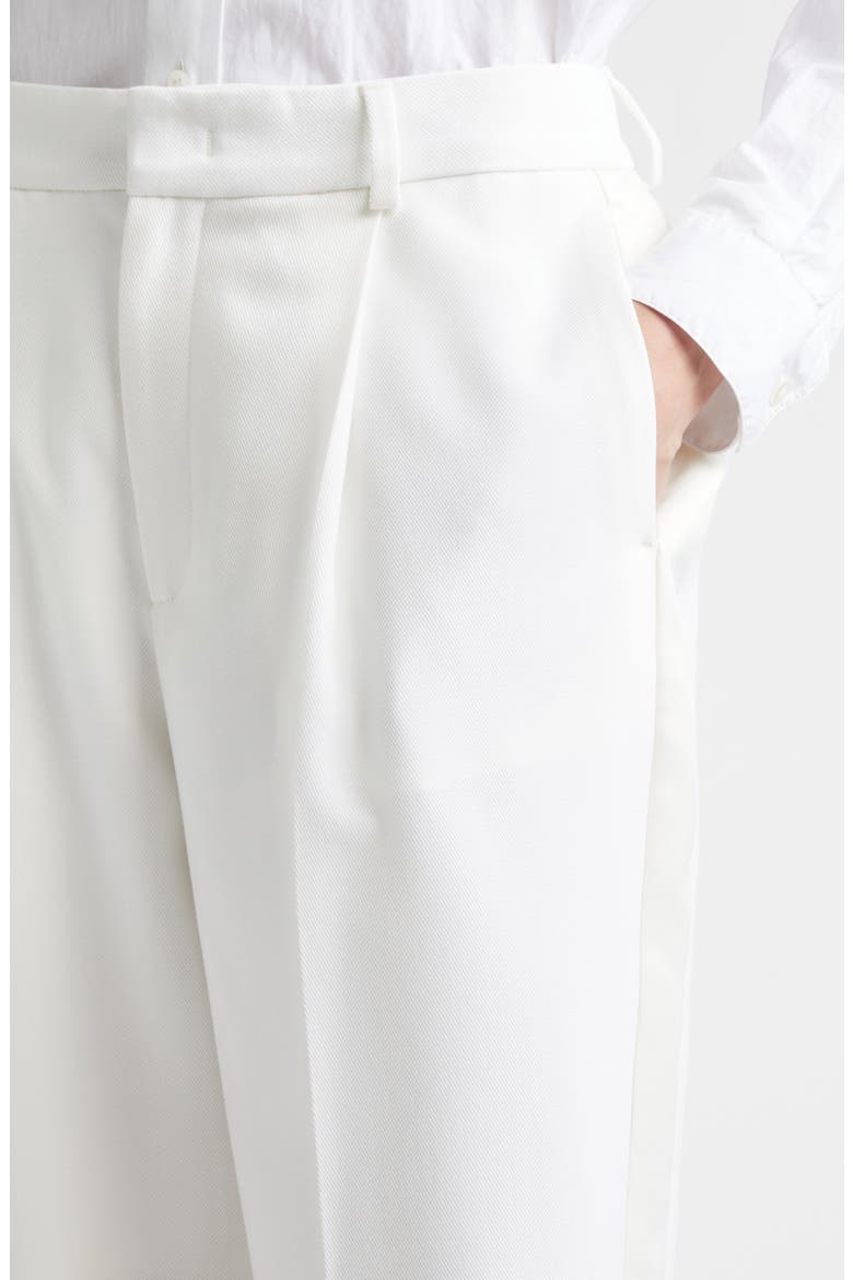 Tailored Straight Leg Trousers, Alternate, color, IVORY