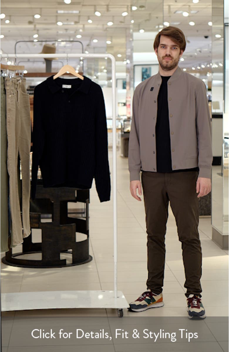 Rib Polo Sweater, sales video thumbnail