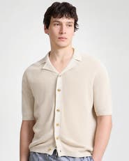 Onia Silk Linen Camp Shirt
