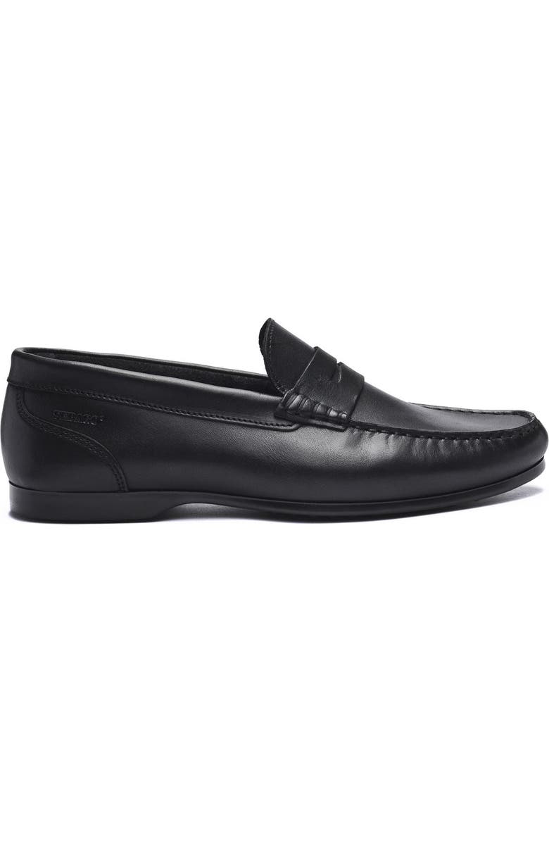 Sebago Byron Leather Loafer, Main, color, Black