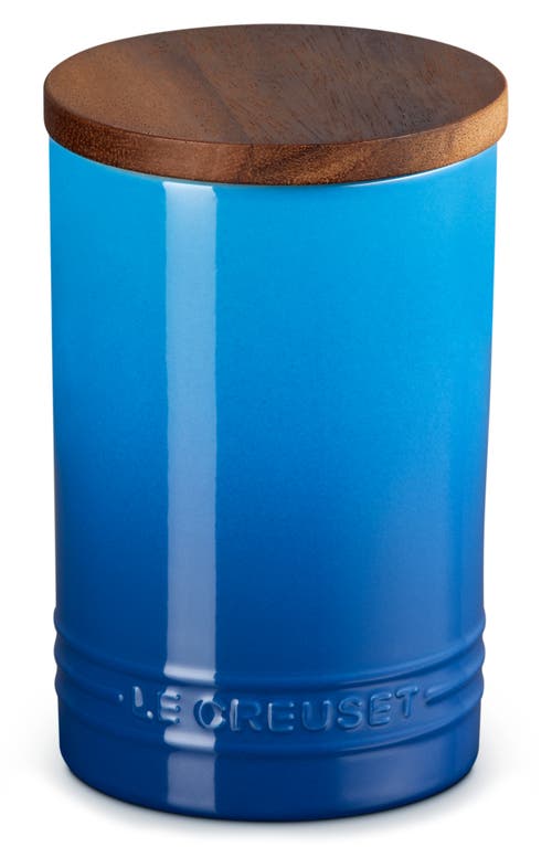 Le Creuset Signature Stoneware 26-ounce Storage Canister In Marseille