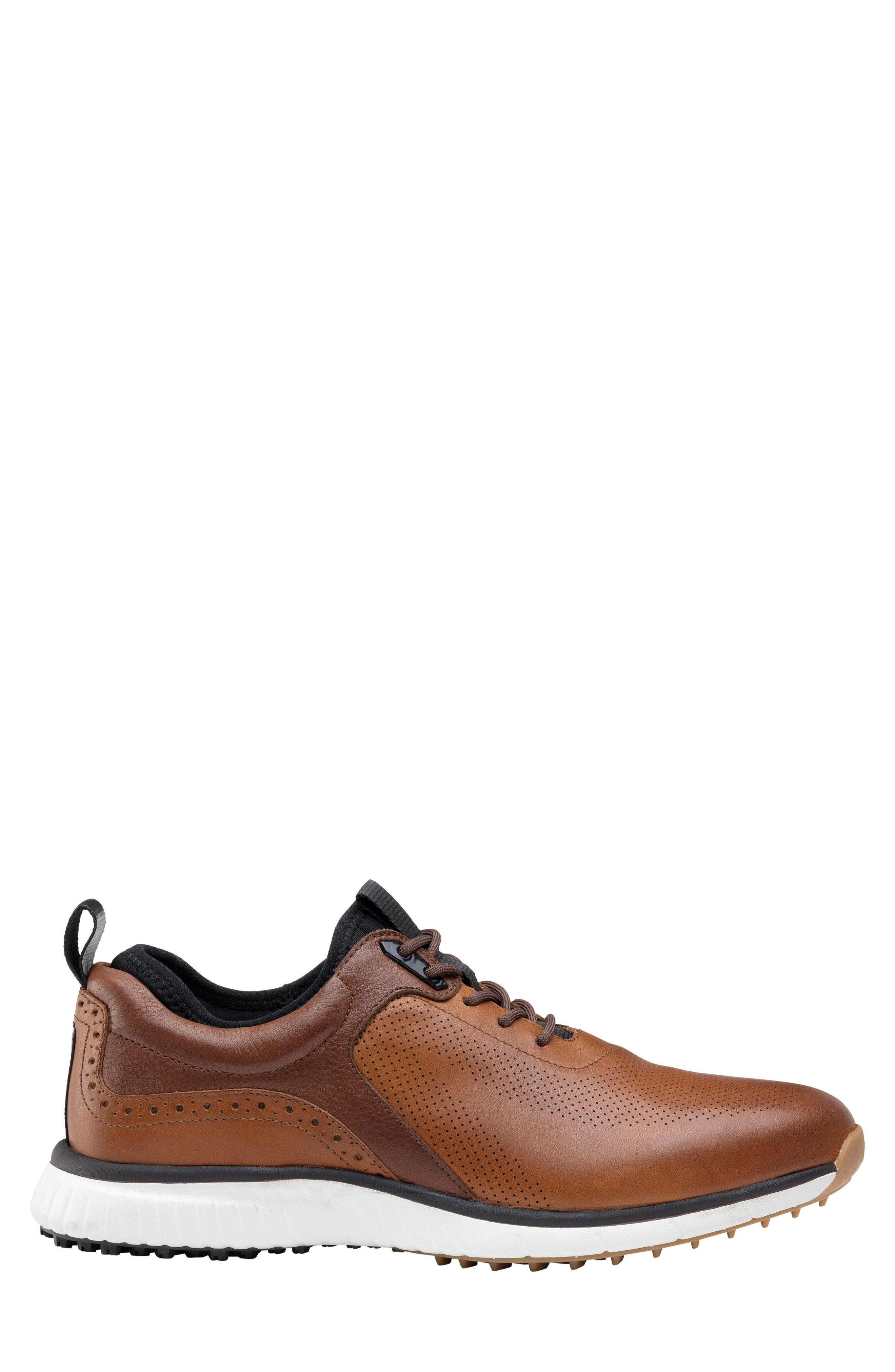 H-1 Luxe Waterproof Golf Shoe, Alternate, color, TAN WATERPROOF