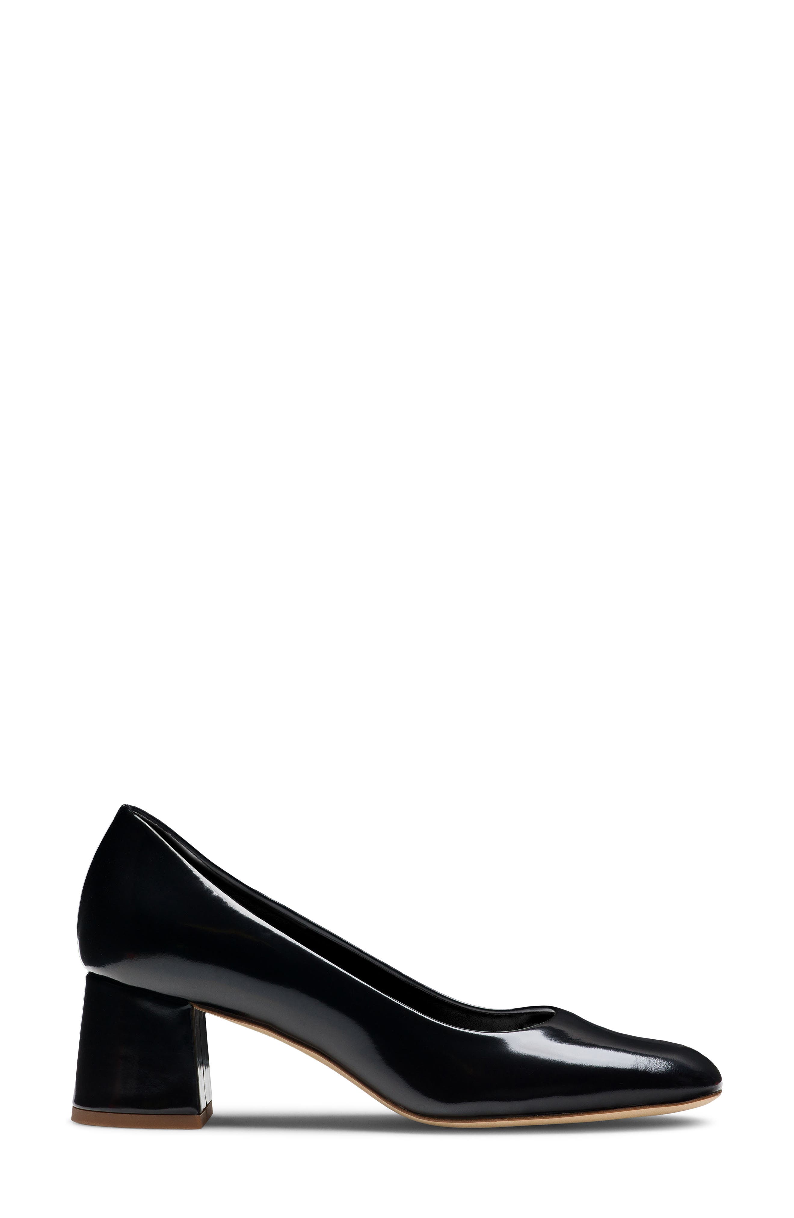 Magnanni Stasia Block Heel Pump, Alternate, color, Black