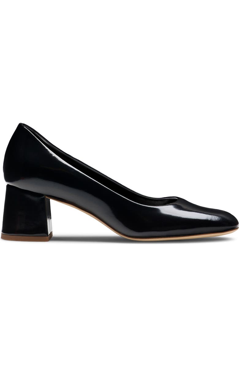 Magnanni Stasia Block Heel Pump, Alternate, color, Black