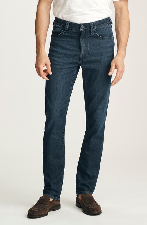 Courage Mid Rise Straight Leg Jeans