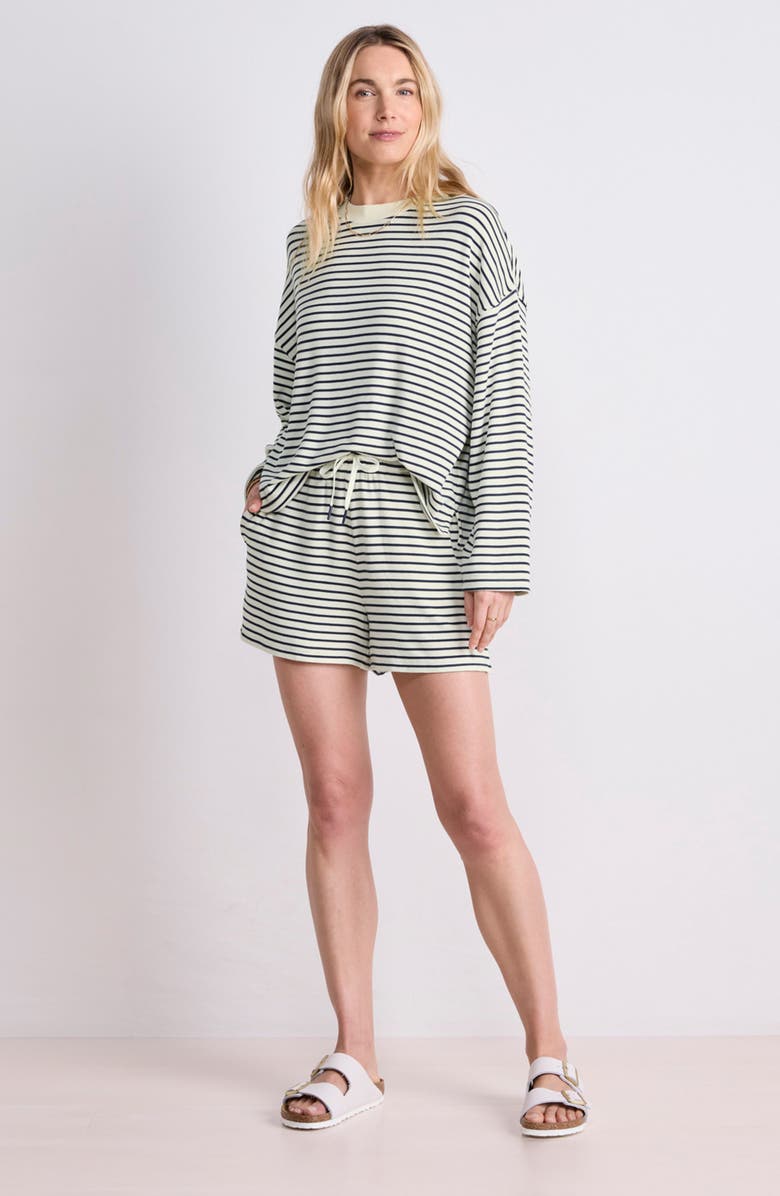 vineyard vines Stripe Jersey Shorts, Alternate, color, 