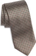 Canali Medallion Silk Tie