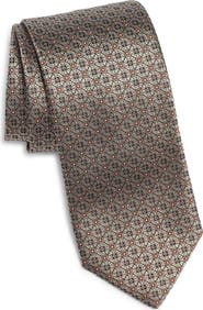 Canali Medallion Silk Tie
