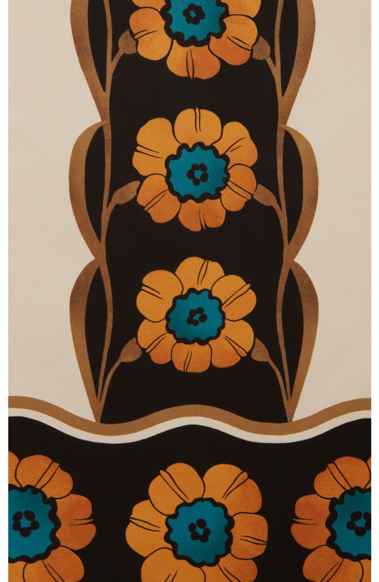 La DoubleJ Drawstring Skirt Daisychain Placée Orange, Alternate, color,