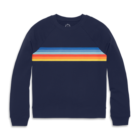 Women's Fit 24/7 Sweatshirt In Banner Stripe