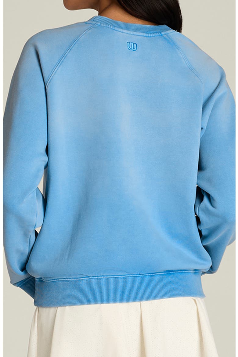 Classic Graphic Crewneck Sweatshirt, Alternate, color, ALLY BLUE