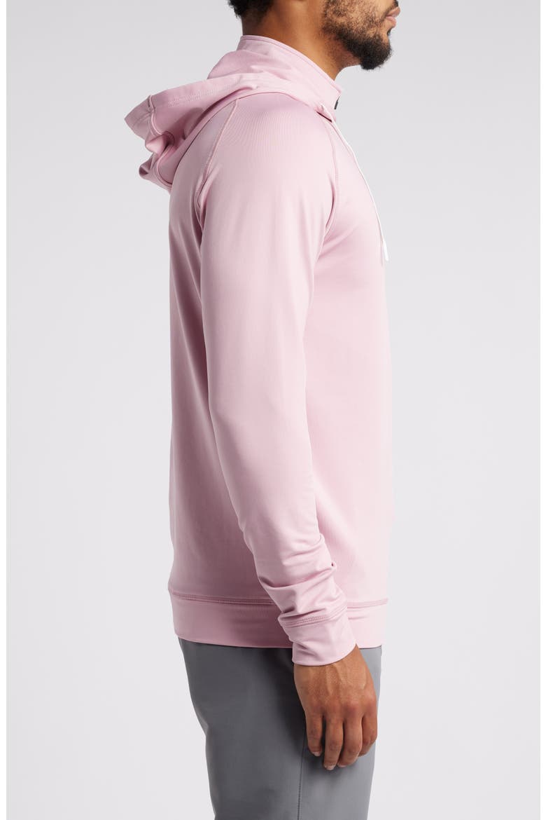 Vandyke Half Zip Hoodie, Alternate, color, PLUMERIA