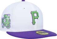 New Era Men's New Era White Pittsburgh Pirates 1979 World Series Side Patch 59FIFTY Fitted Hat