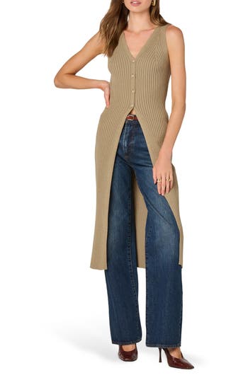Astr The Label Midi Sweater Dress In Green