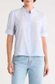 FRAME The Frankie Puff Sleeve Shirt