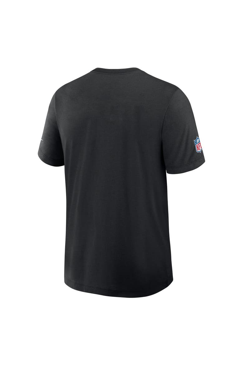 Men's Nike Black San Francisco 49ers 2026 NFL Crucial Catch Tri-Blend Dri-FIT T-Shirt, Alternate, color, Black