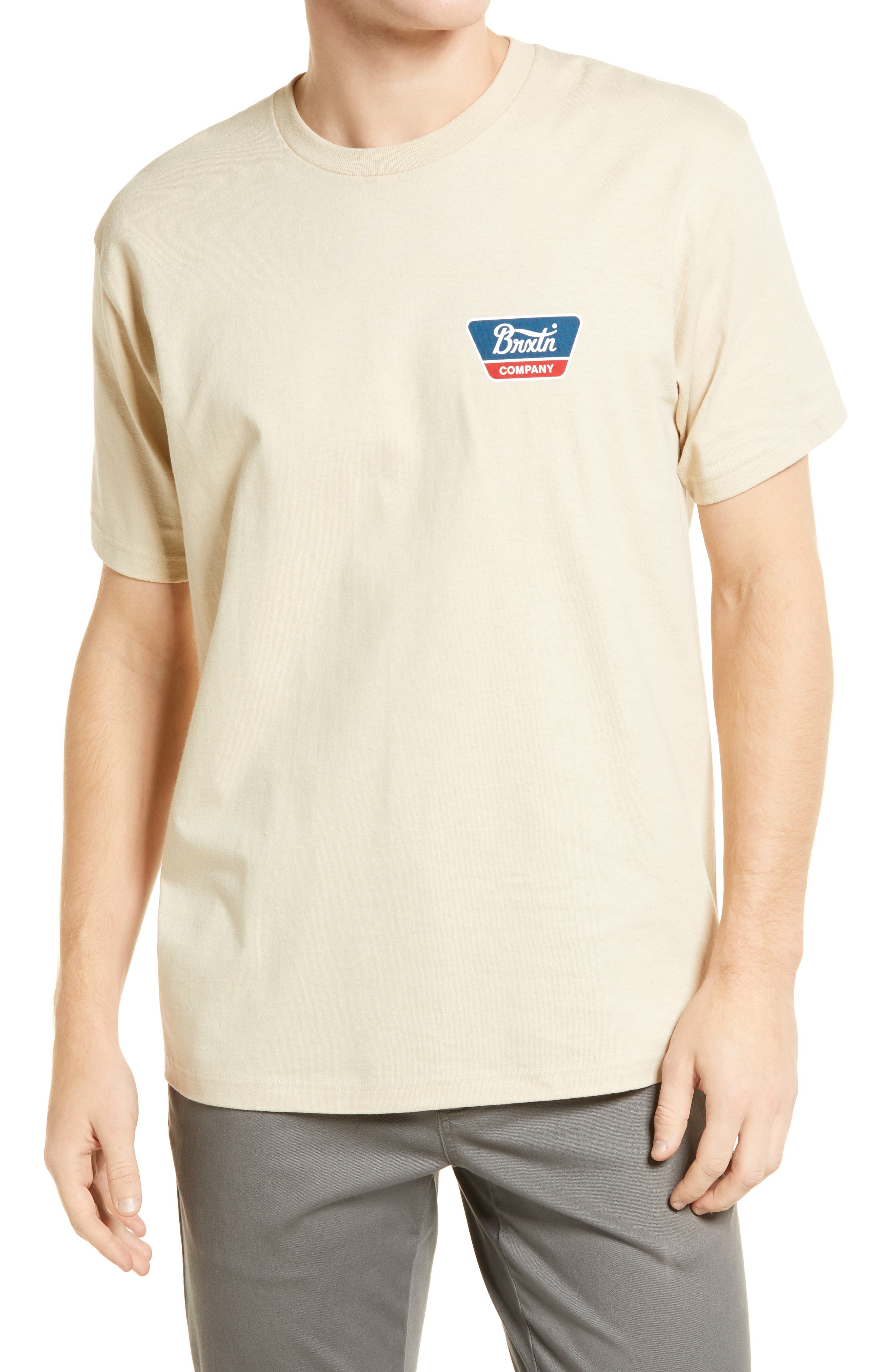 Brixton Men's Linwood Logo Cotton Graphic Tee (Men) | Nordstrom