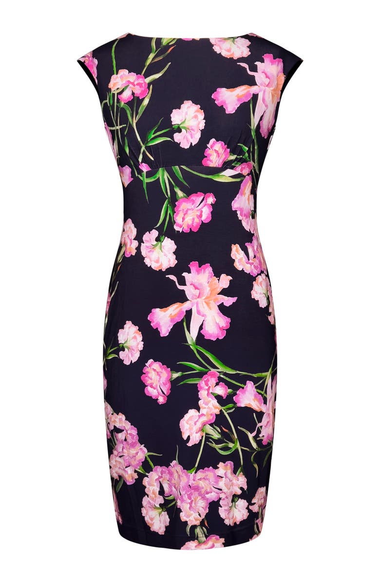 Alie Street London Pippa Shift Midi Dress, Alternate, color, Midnight Blossom