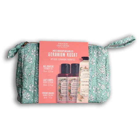 Rose Geranium Travel Set