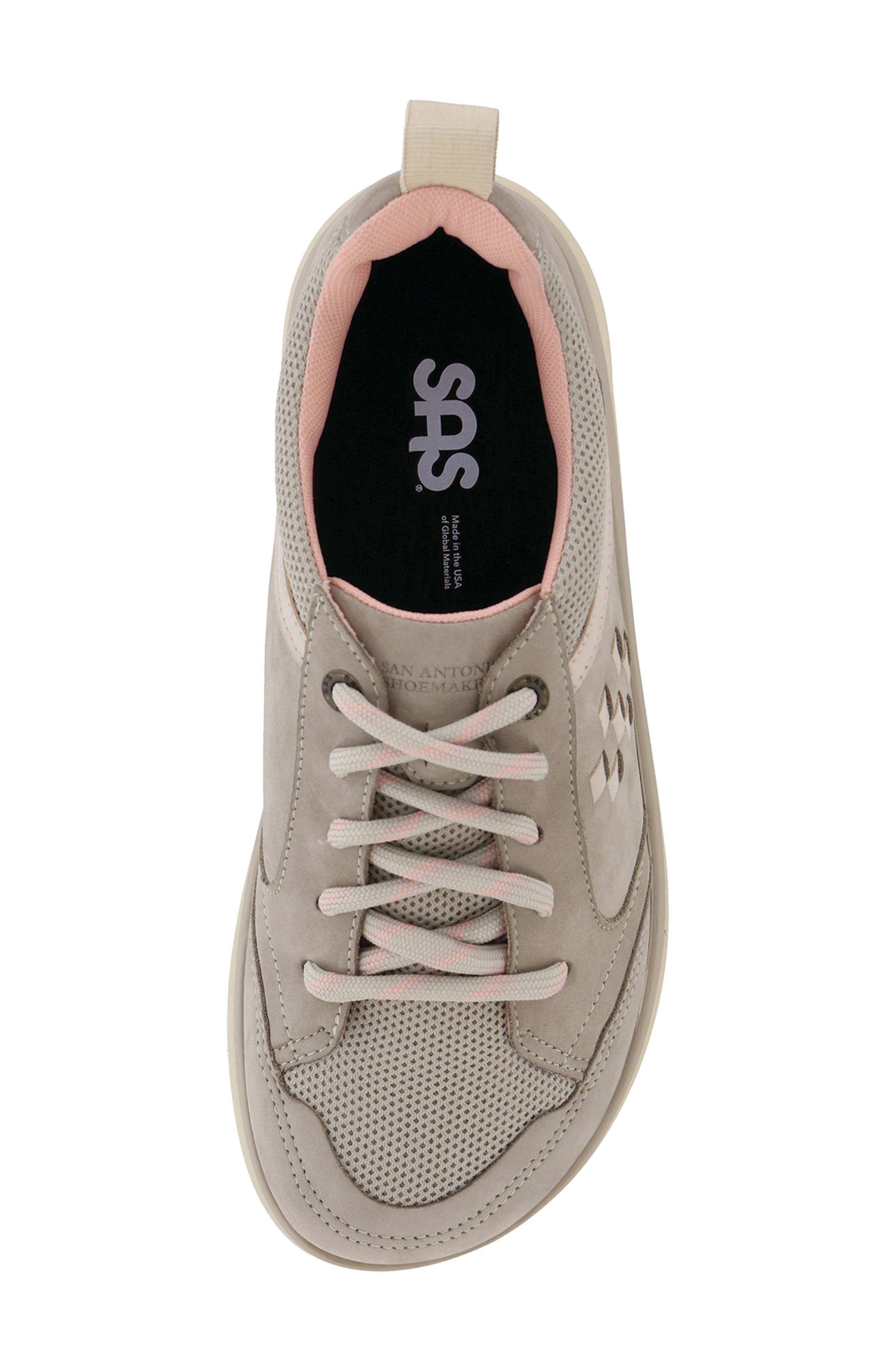 Boulder Sneaker, Alternate, color, TAUPE/PINK