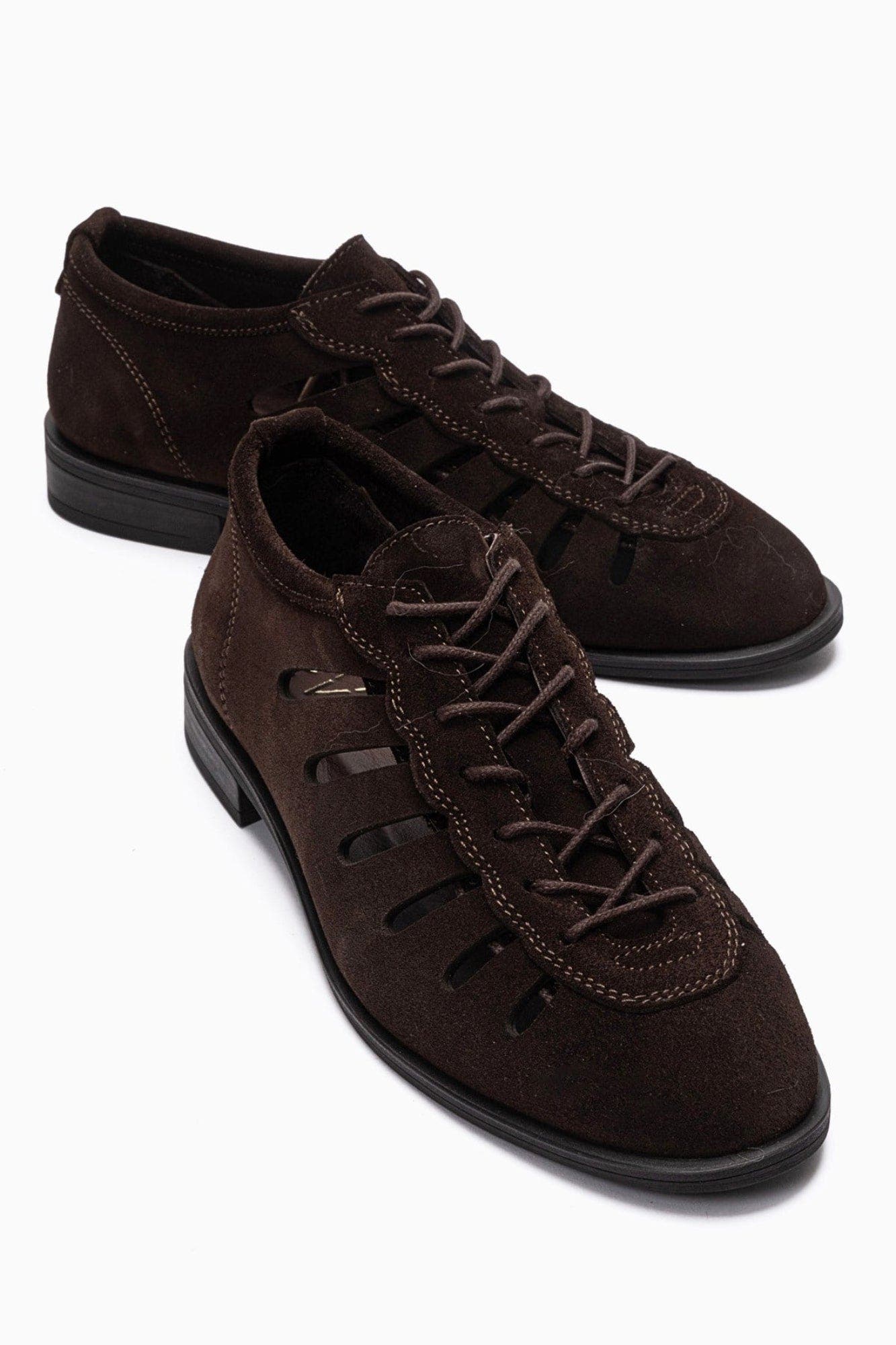 Brown Suede