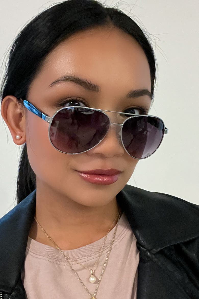 Bonnie Sunglasses, Alternate, color, Silver Grey