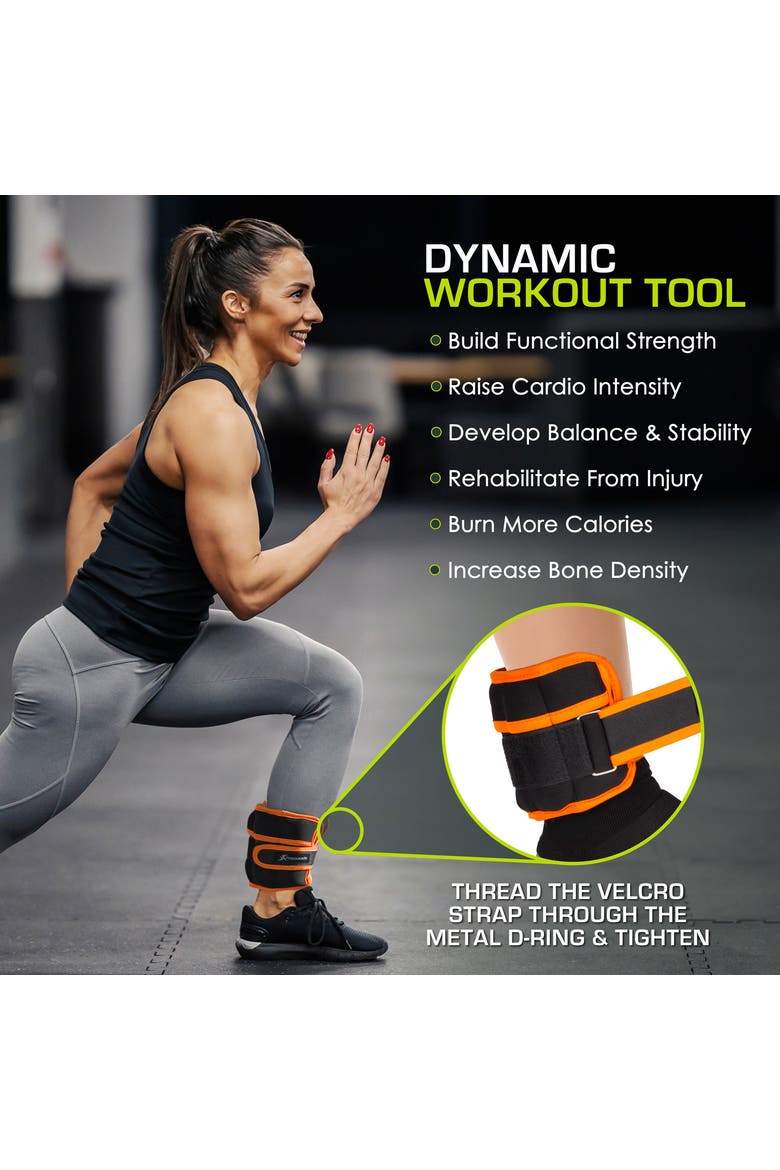 Adjustable Ankle Weights, Alternate, color, 3.5 lb