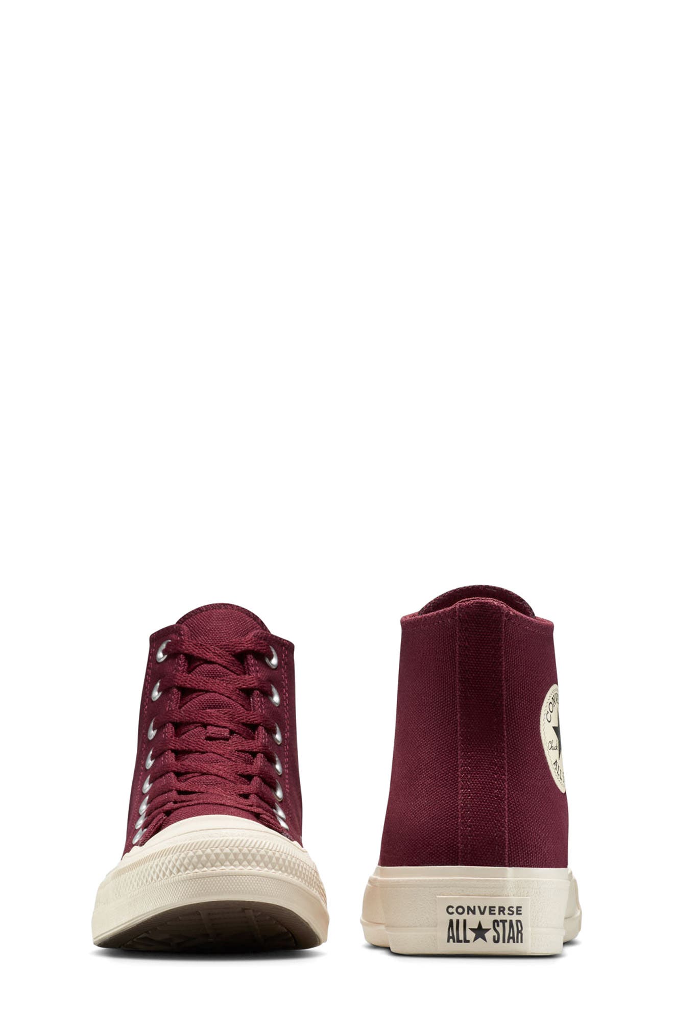 Converse Kids Chuck Taylor<sup>®</sup> All Star<sup>®</sup> 70 High Top Sneaker, Alternate, color, Deep Bordeaux/ Natural Ivory