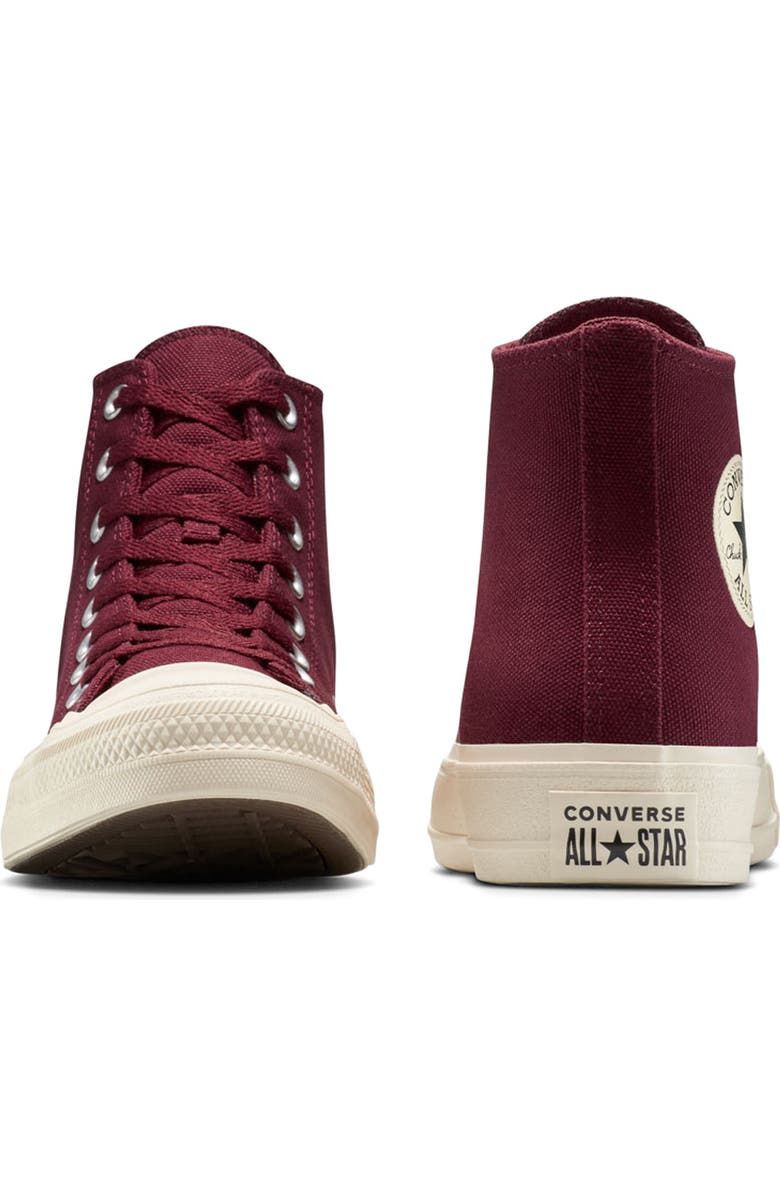 Converse Kids Chuck Taylor<sup>®</sup> All Star<sup>®</sup> 70 High Top Sneaker, Alternate, color, Deep Bordeaux/ Natural Ivory