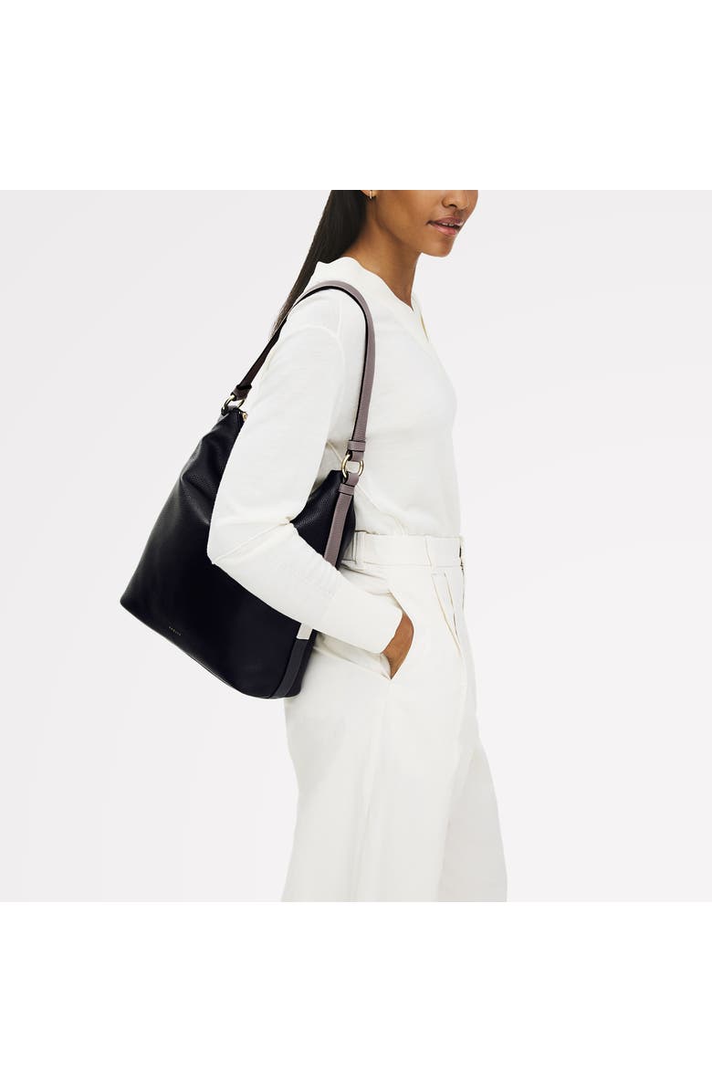 Radley Waterloo Way Medium Ziptop Shoulder Bag, Alternate, color, Black