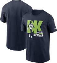 Nike Men's Nike DK Metcalf College Navy Seattle Seahawks Player Graphic T-Shirt