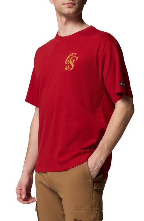 Columbia Csc Heritage Graphic T-shirt In Red