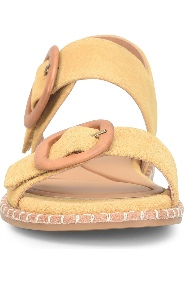 Söfft Napa Slingback Sandal, Alternate, color, Goldenrod
