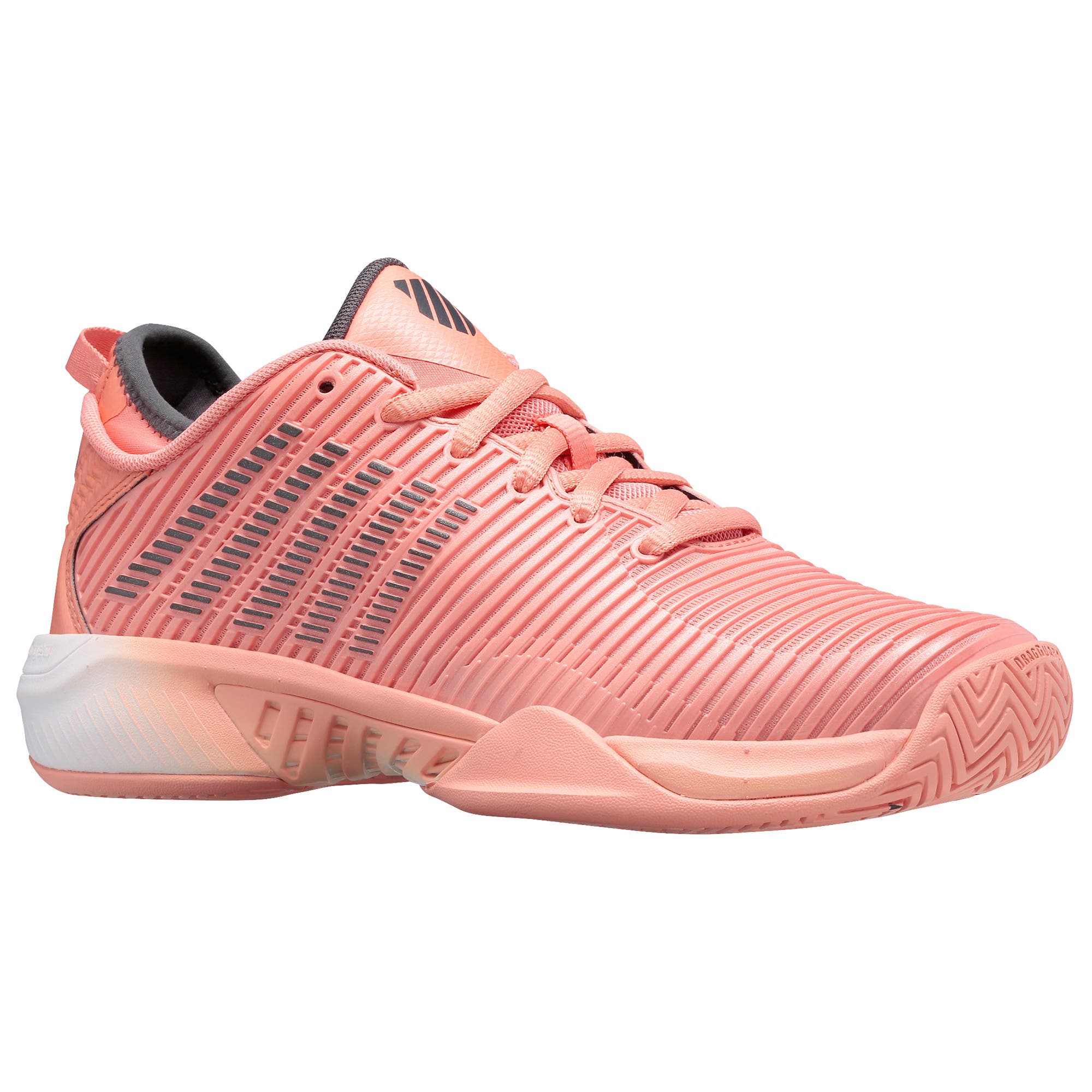 K-Swiss Hypercourt Supreme Womens Tennis Shoes, Alternate, color, Peach Amber